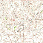 United States Geological Survey Bretz Mine, OR (1982, 24000-Scale) digital map