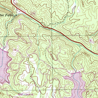 United States Geological Survey Brevard, NC-SC (1997, 24000-Scale) digital map
