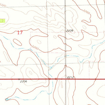 United States Geological Survey Brewer Butte, SD (1978, 24000-Scale) digital map
