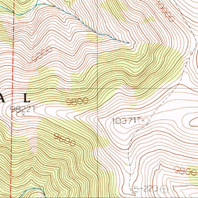 United States Geological Survey Brewer Canyon, NV (1988, 24000-Scale) digital map