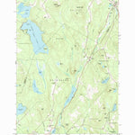 United States Geological Survey Brewer Lake, ME (1982, 24000-Scale) digital map