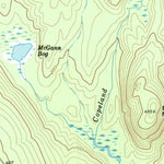 United States Geological Survey Brewer Lake, ME (1982, 24000-Scale) digital map