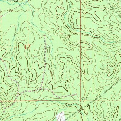 United States Geological Survey Brewer, MS (1963, 24000-Scale) digital map