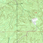 United States Geological Survey Brewer, MS (1963, 24000-Scale) digital map