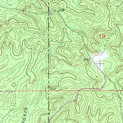 United States Geological Survey Brewer, MS (1963, 24000-Scale) digital map