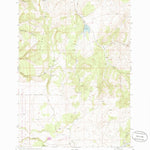United States Geological Survey Brewer Reservoir, OR (1969, 24000-Scale) digital map