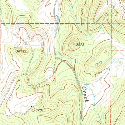 United States Geological Survey Brewer Reservoir, OR (1969, 24000-Scale) digital map