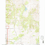United States Geological Survey Brewer Reservoir, OR (1992, 24000-Scale) digital map