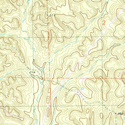 United States Geological Survey Brewersville, AL (1974, 24000-Scale) digital map