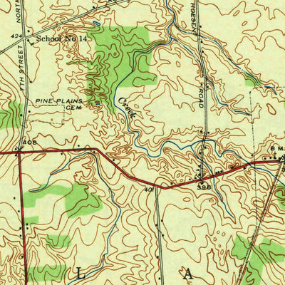 United States Geological Survey Brewerton, NY (1943, 31680-Scale) digital map