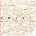 United States Geological Survey Brewster NW, NE (1952, 24000-Scale) digital map