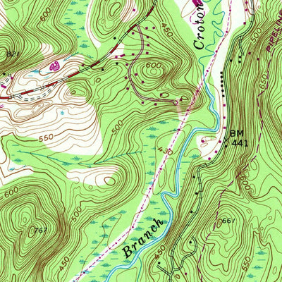 United States Geological Survey Brewster, NY-CT (1958, 24000-Scale) digital map