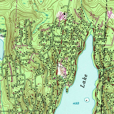 United States Geological Survey Brewster, NY-CT (1958, 24000-Scale) digital map