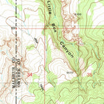 United States Geological Survey Brewster Reservoir, OR-ID (1980, 24000-Scale) digital map