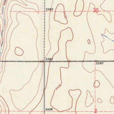 United States Geological Survey Brewster SE, KS (1966, 24000-Scale) digital map