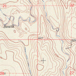 United States Geological Survey Brewster SE, KS (1966, 24000-Scale) digital map