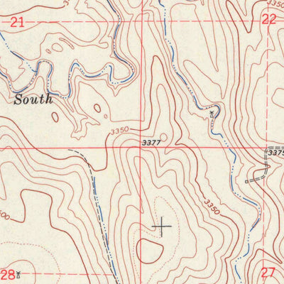United States Geological Survey Brewster SE, KS (1966, 24000-Scale) digital map
