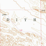 United States Geological Survey Brewster SE, NE (1952, 24000-Scale) digital map