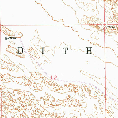 United States Geological Survey Brewster SE, NE (1952, 24000-Scale) digital map