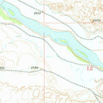 United States Geological Survey Brewster SW, NE (1952, 24000-Scale) digital map