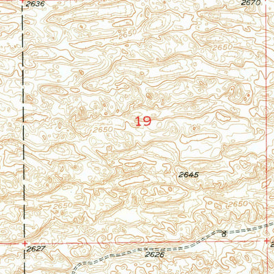 United States Geological Survey Brewster SW, NE (1952, 24000-Scale) digital map