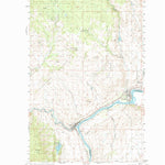 United States Geological Survey Brewster, WA (1957, 62500-Scale) digital map