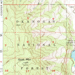 United States Geological Survey Brewster, WA (1957, 62500-Scale) digital map