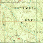 United States Geological Survey Brewton South, AL (1960, 24000-Scale) digital map