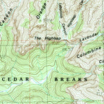 United States Geological Survey Brian Head, UT (1985, 24000-Scale) digital map