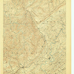 United States Geological Survey Briceville, TN (1893, 125000-Scale) digital map