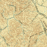 United States Geological Survey Briceville, TN (1893, 125000-Scale) digital map