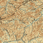 United States Geological Survey Briceville, TN (1896, 125000-Scale) digital map