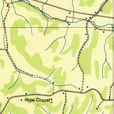 United States Geological Survey Brick Church, TN (1936, 24000-Scale) digital map