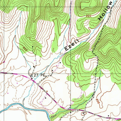 United States Geological Survey Brick Church, TN (1946, 24000-Scale) digital map