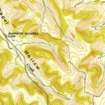 United States Geological Survey Brick Church, TN (1949, 24000-Scale) digital map