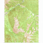 United States Geological Survey Bridal Veil Falls, UT (1948, 24000-Scale) digital map