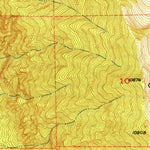 United States Geological Survey Bridal Veil Falls, UT (1950, 24000-Scale) digital map