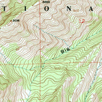 United States Geological Survey Bridal Veil Falls, UT (1993, 24000-Scale) digital map