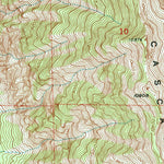 United States Geological Survey Bridal Veil Falls, UT (1993, 24000-Scale) digital map