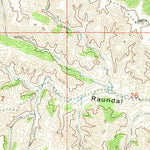 United States Geological Survey Bridge Coulee, MT (1967, 24000-Scale) digital map