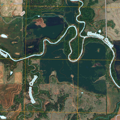 United States Geological Survey Bridge Creek, OK (2009, 24000-Scale) digital map