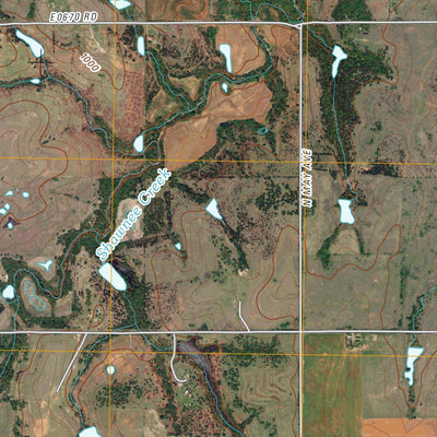United States Geological Survey Bridge Creek, OK (2009, 24000-Scale) digital map