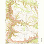 United States Geological Survey Bridge Creek, OR (1967, 24000-Scale) digital map