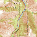 United States Geological Survey Bridge Creek, OR (1967, 24000-Scale) digital map