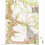 United States Geological Survey Bridge Creek, OR (1995, 24000-Scale) digital map