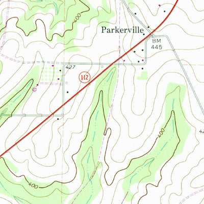 United States Geological Survey Bridgeboro, GA (1974, 24000-Scale) digital map