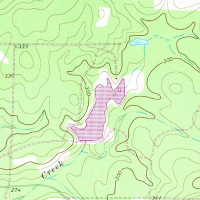 United States Geological Survey Bridgeboro, GA (1974, 24000-Scale) digital map