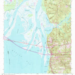 United States Geological Survey Bridgehead, AL (1953, 24000-Scale) digital map