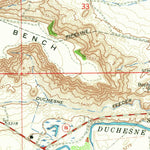 United States Geological Survey Bridgeland, UT (1964, 24000-Scale) digital map