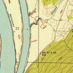United States Geological Survey Bridgeport, AL-TN (1946, 24000-Scale) digital map
